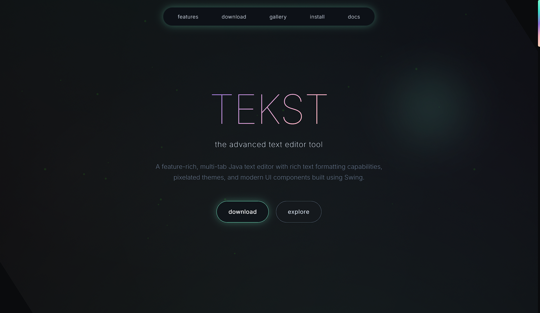 TEKST - Text Processing and Analysis Platform